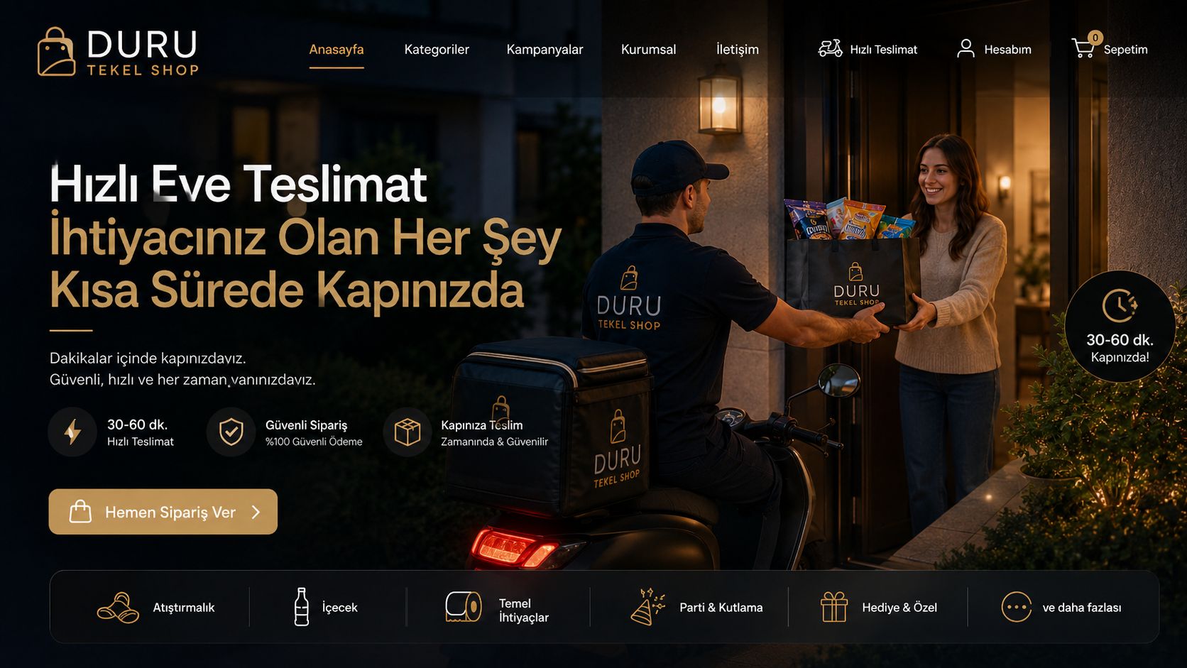 Hızlı Evlere Servis